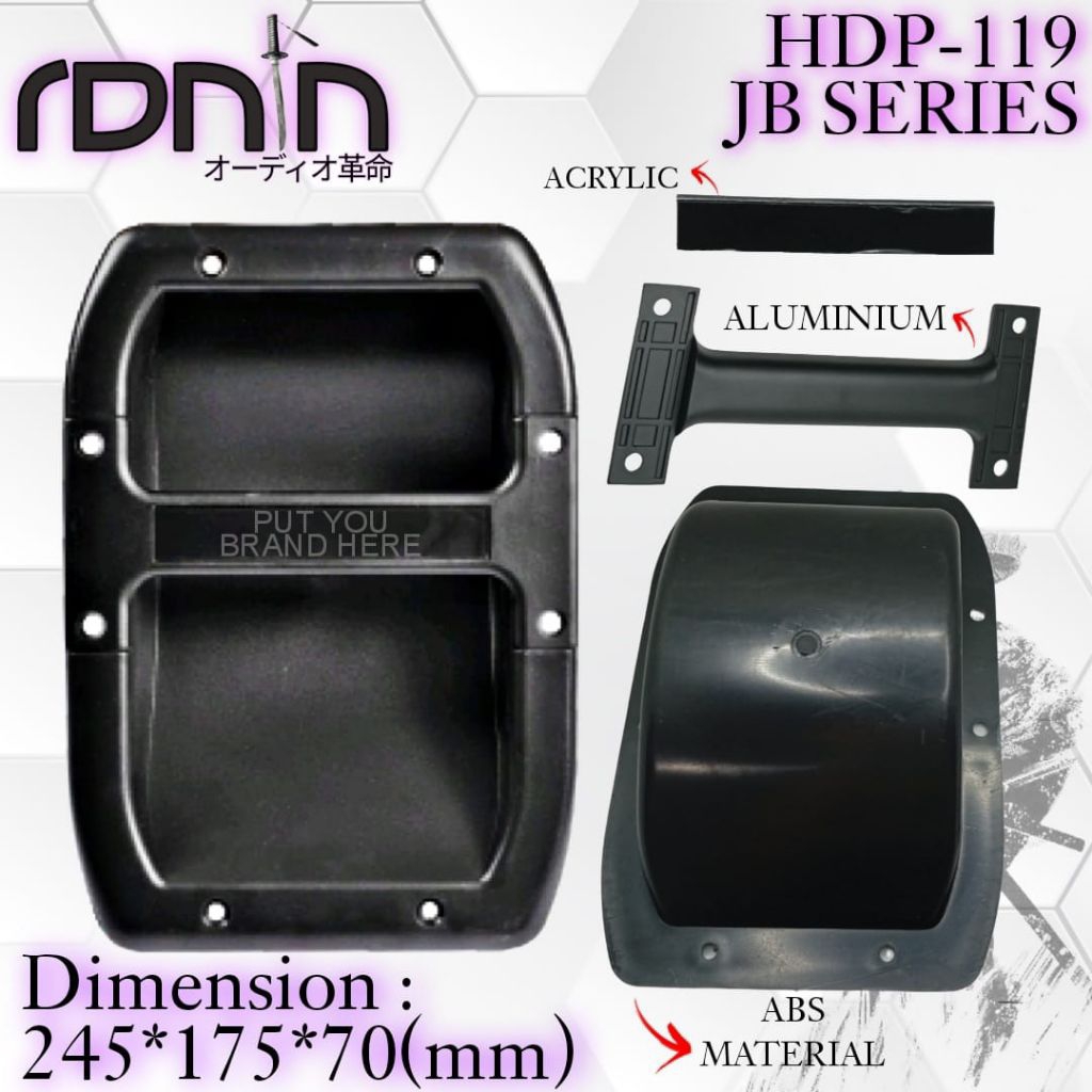 KekaStore Handle Ronin Handle Box Speaker Abs Hdp-119 Original Import