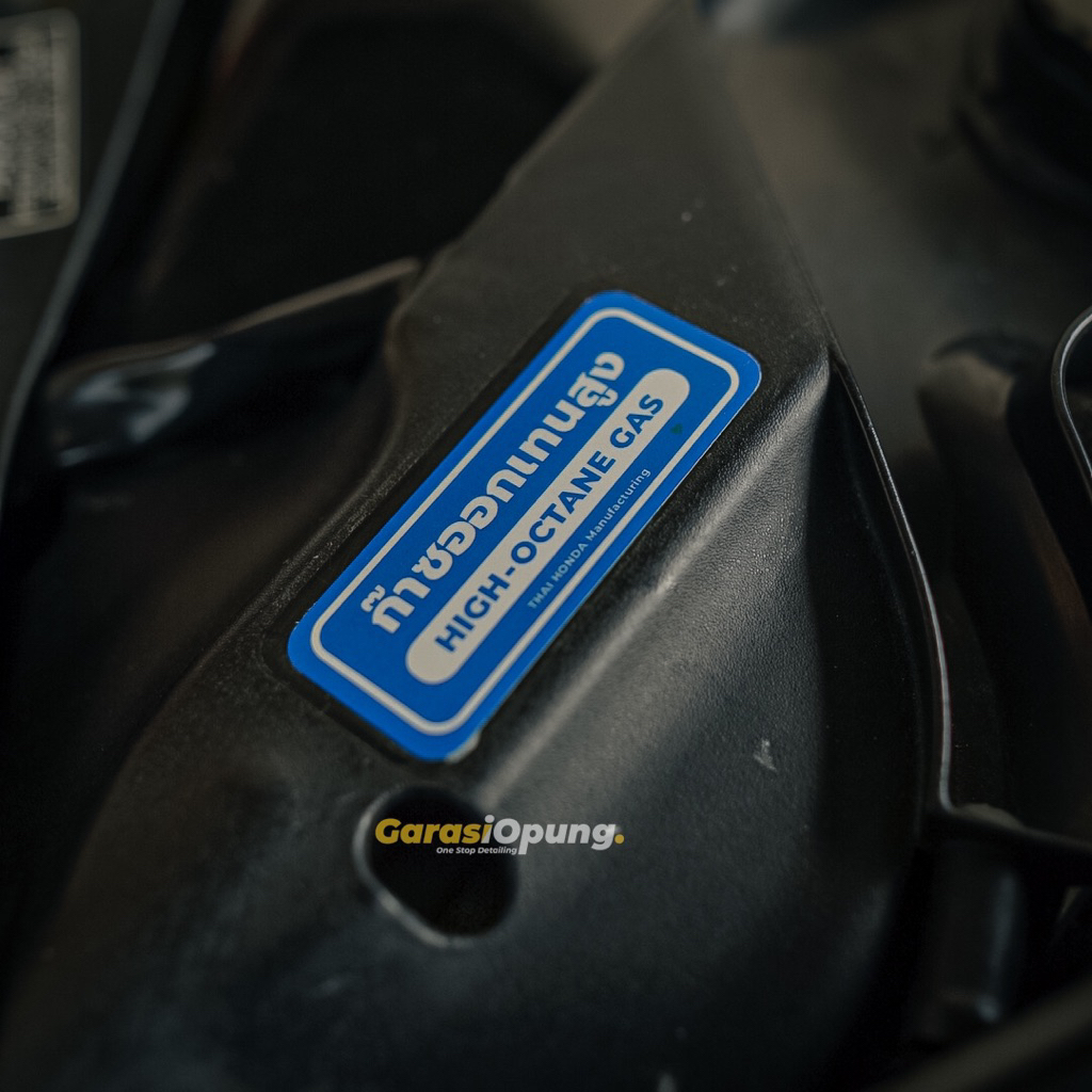 สติ๊กเกอร์ OCTANE สูง - GAS