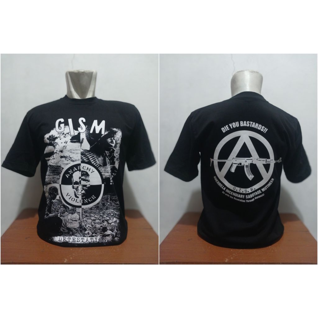 เสื้อยืด GISM PUNK BAND / เสื้อยืด GISM PUNK MUSIC