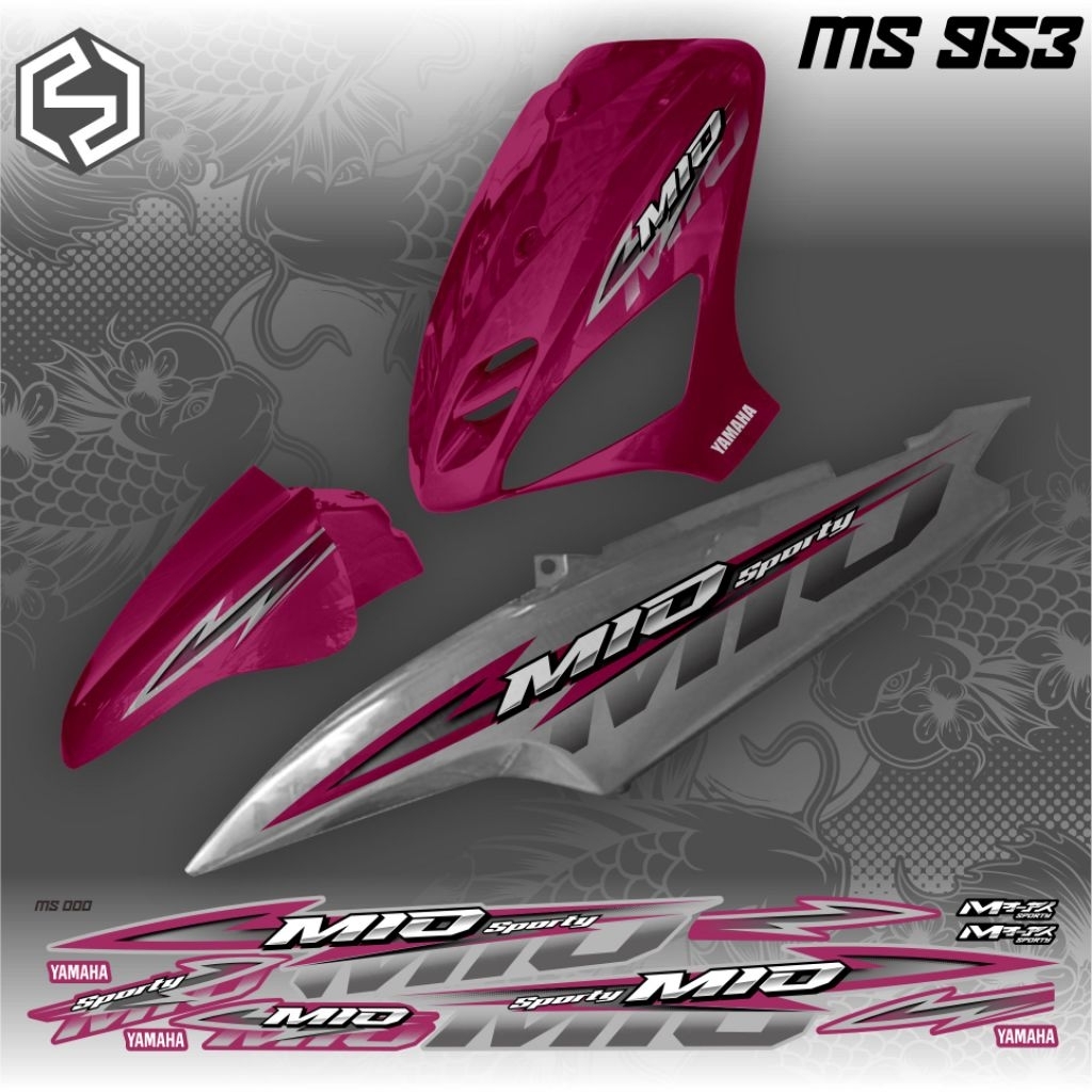 ประเทศไทย VARIATION STRIPING MIO SPORTY/MIO SMILE MS 950/961