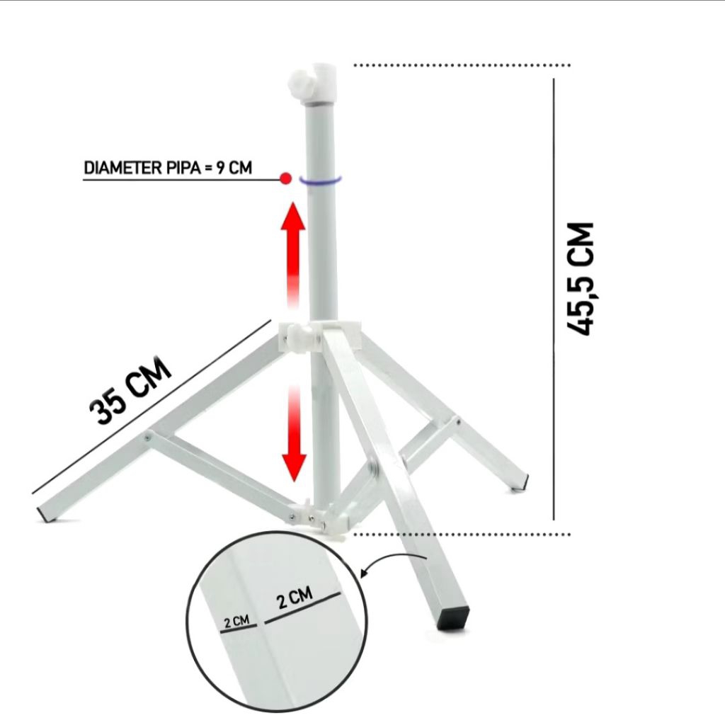 TENDA ขาตั้งกล้องร่ม - ขาเต็นท์ร่มสําหรับ