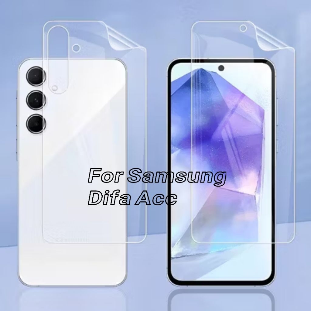 DF Anti-Scratch Hydrogel สําหรับ Samsung S10 S10 Lite S10 Plus S9 S9 Plus S8 S8 Plus S7 Edge S6 Edge