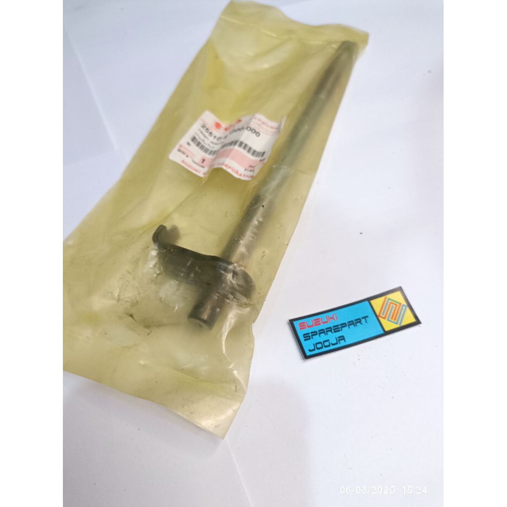 อะไหล่แท้ Suzuki, 25510-47G00-000 Shaft As Gear Shifting Suzuki Arashi 125 Type Manual Original