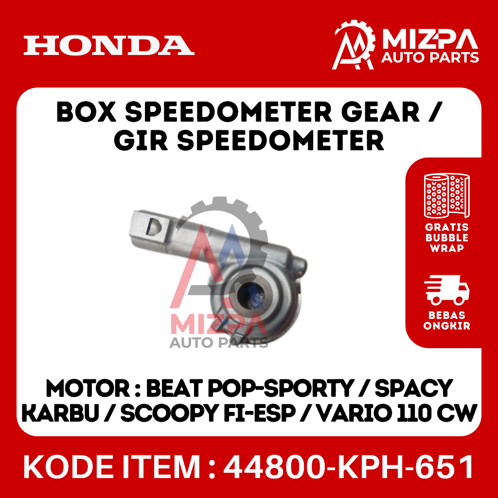 HONDA 44800-KPH-651 Box Speedometer Gear Gir Karisma Revo Supra Fit Tiger Revo
