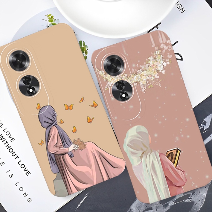 เคสOppo A60 Oppo A58 4G Oppo A78 4G Oppo A78 5G Oppo A79 5G Oppo A98 5G - Softcaseวัสดุยืดหยุ่นทนทาน