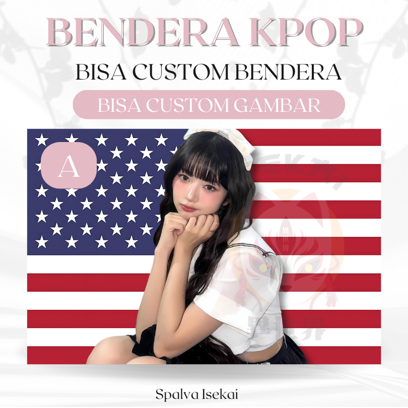 KPOP REI IVE Flag / KPOP Flag / KPOP AMERICAN Flag / KPOP Tapestry / Kpop Tapestry / IVE