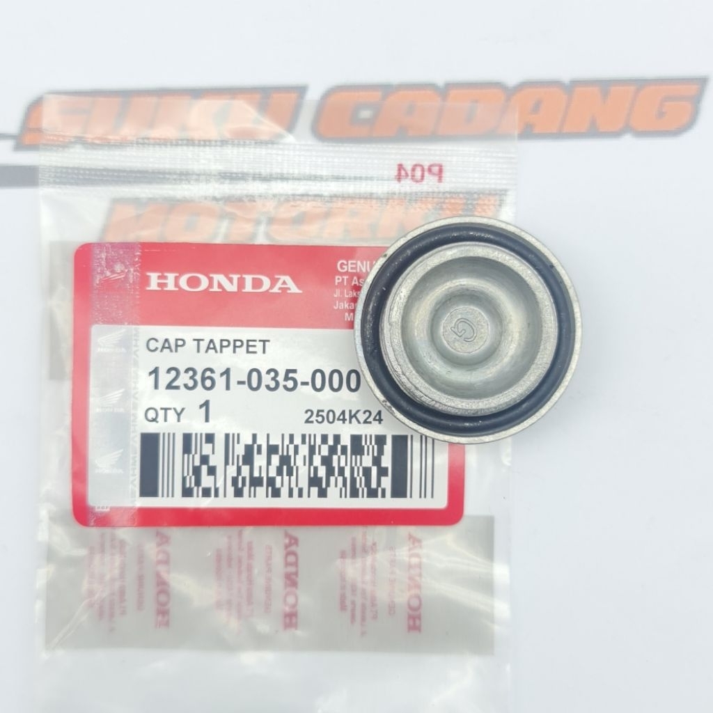 12361-035-000 CAP TAPPET (VALVE CAP) - BEAT FI BEAT SPORTY ESP BEAT POP ESP BEAT ESP NEW SPACY FI