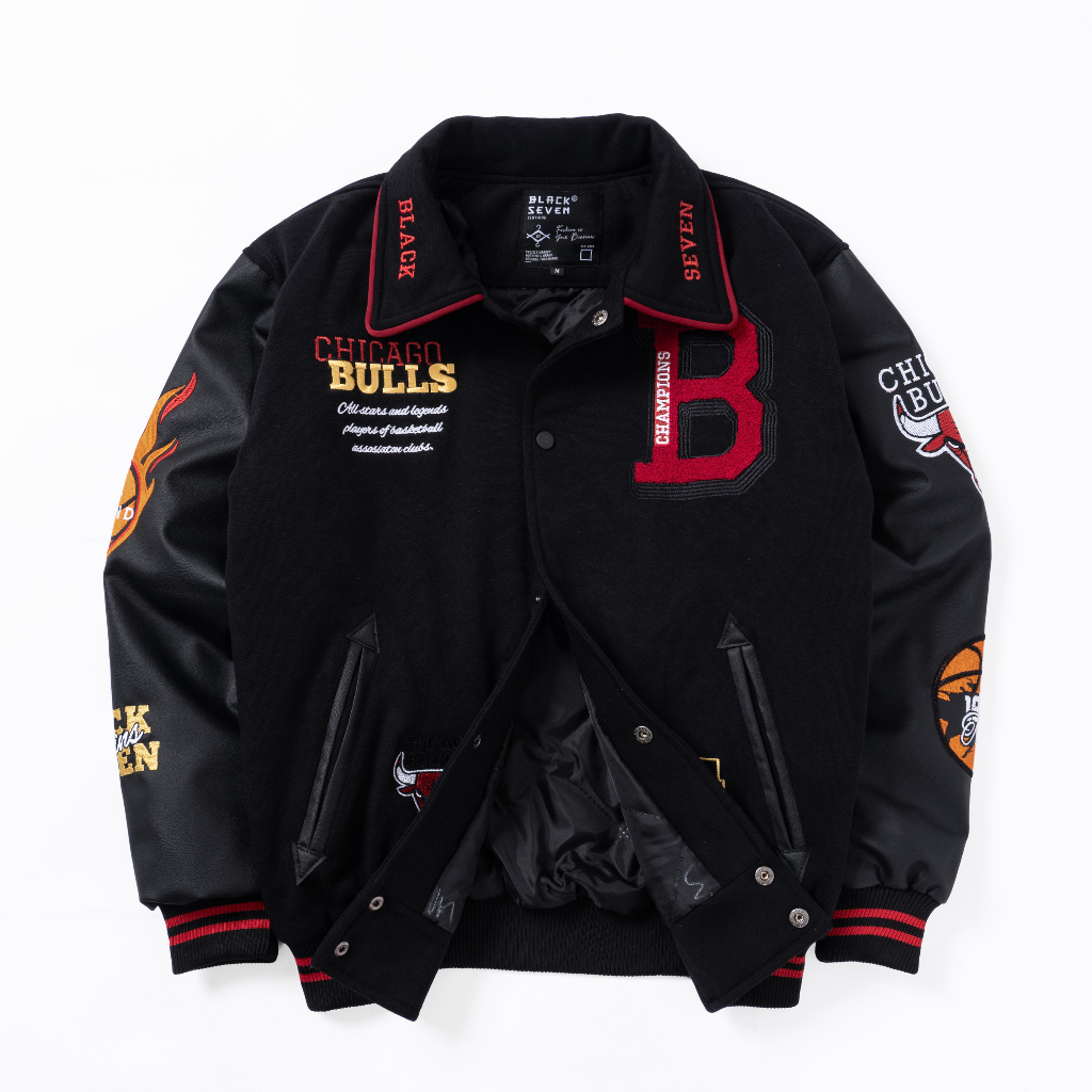 Blackseven | Varsity Jacket Redbulls | Champions Chicago Bulls Edition