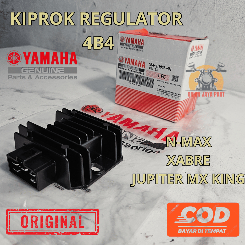 4B4-H1960-01 KIPROK REGULATOR NMAX XABRE JUPITER MX KING ORIGINAL YAMAHA ORIGINAL QUALITY - 4B4