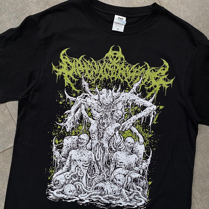 เสื้อยืด KATUN DIPHENYLCHLOROARSINE - FEROCIOUSLY FRR | เสื้อยืดผ้าคอตตอน | เสื้อยืดเพลง | เสื้อยืด 