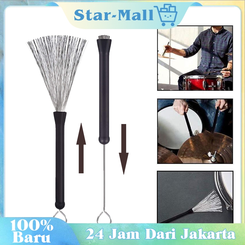 Cajon Brush Stick / Drum Set Brush / อุปกรณ์เสริมเครื่องมือเพอร์คัชชัน