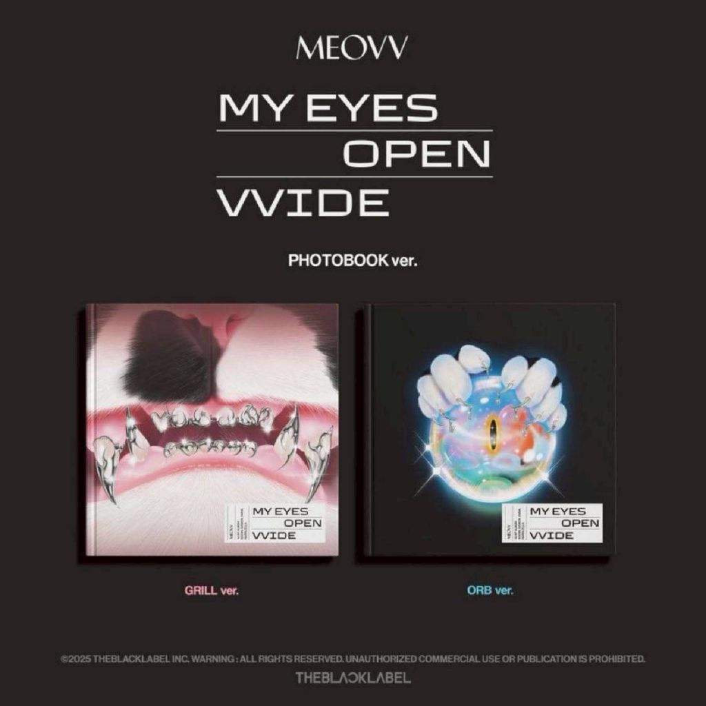 MEOVV อัลบั้มมินิอันดับ 1 อย่างเป็นทางการ <MY EYES OPEN VVIDE> Orb / Grill / Meovv Member Version PO