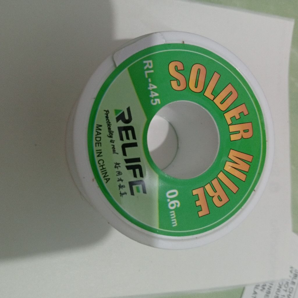 RL-445 SOLDER WIRE / TIN SOLDER RELIFE