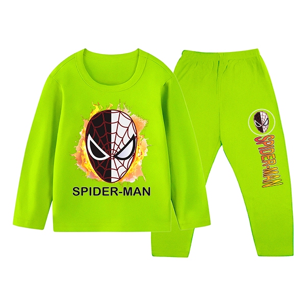 Spiderman Boys/Girls Pyjamas Long Suit Boys\Girls Age 1-10 Years Size SML XL XXL 52