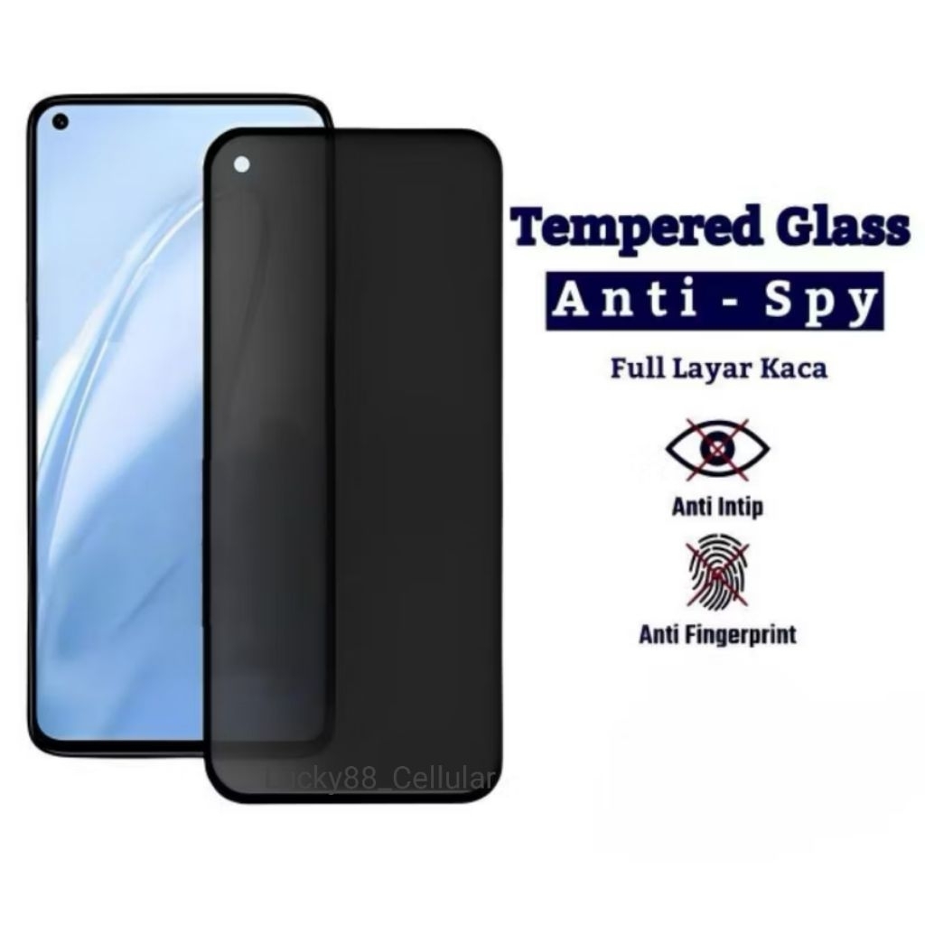 Premium Anti Spy List สีดํา Vivo Z1 Pro Z1 Z1i Z1X Z3 Z3X Z5 Z5X V5S V7 V7+ V9 V9 Pro