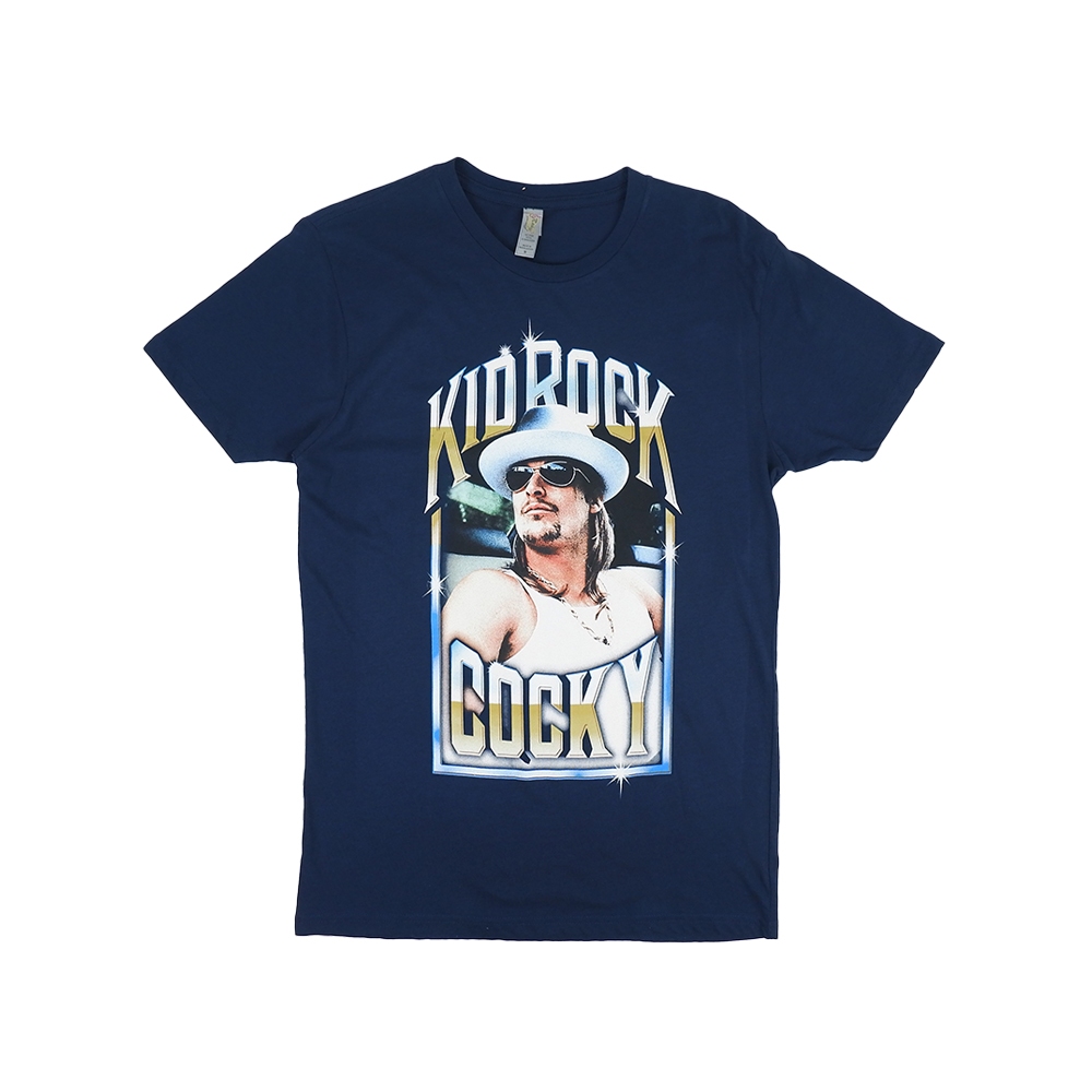 Kid Rock Tee เสื้อยืด Cocky Navyv