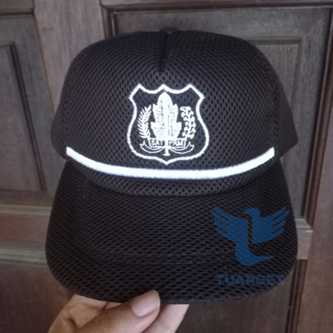 พรีเมี่ยม DOUBLEMESH BROWN TACTICAL SECURITY NET HAT