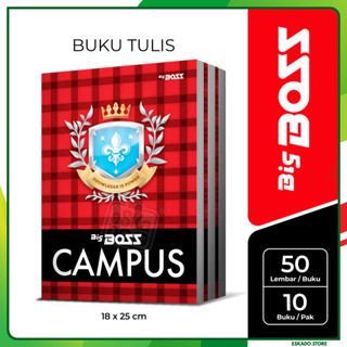 Buku Tulis Big Boss /  Bigboss Campus 50 lembar / Buku Tulis Boxy