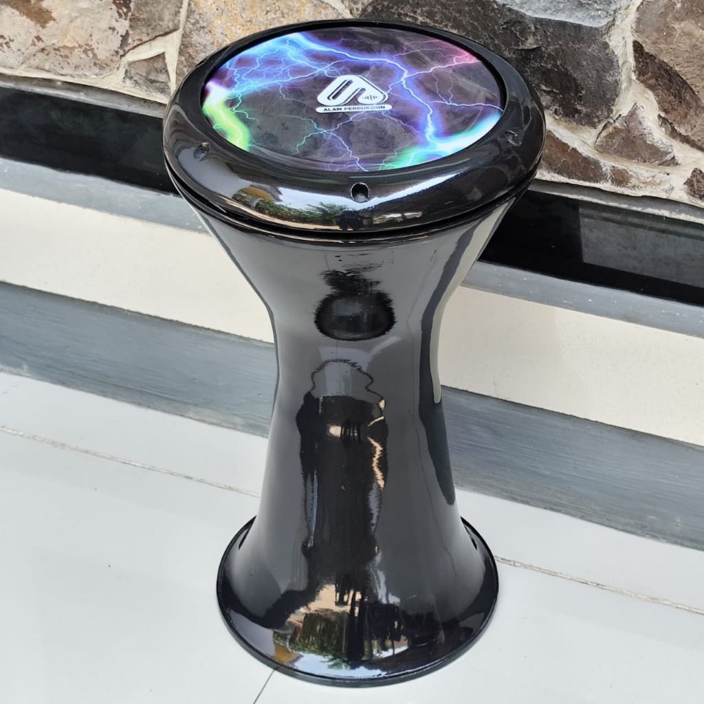 DARBUKA ALAM MULTICOLOR 8inc FULSET