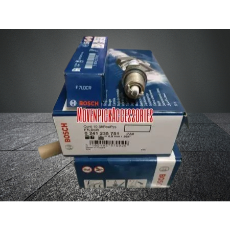 [ อะไหล่รางวัล ]] SPARK PLUG BOSCH F7LDCR หัวเทียน Bosch หัวเทียน BOSCH F7LDCR BMW E30 E36 E38 E39 M