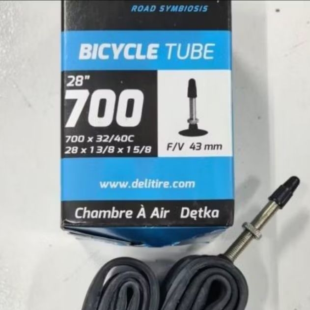 Delitire Tube Inner Tube 700x32-40C FV 36 mm 700 x 32-40C FV Presta เหมาะสําหรับ Roadbike Fixie