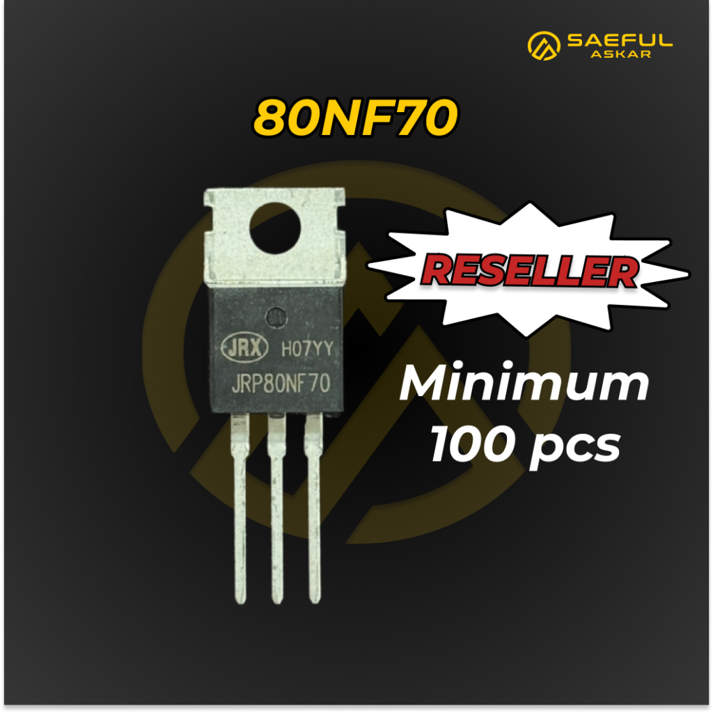 ทรานซิสเตอร์ Mosfet 80NF70 Controller Speeda Electric