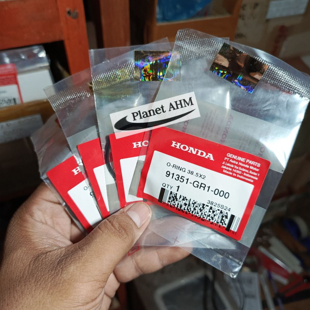 Honda 91351-GR1-000 รอก Oring 38.5X2 Beat Scoopy Spacy คาร์บูเรเตอร์ Vario 110 Fi Vario 125 เก่า