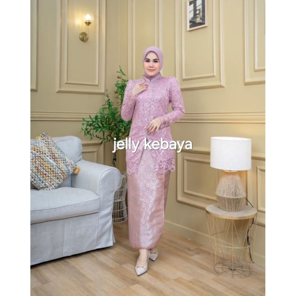 Modern kebaya/courtary kebaya/graduation kebaya/party kebaya/แขนยาว burkat kebaya/sequin kebaya
