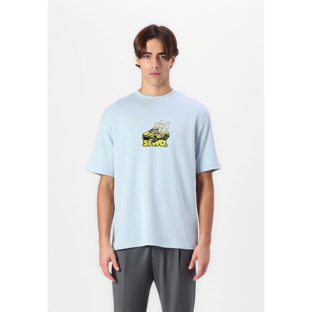 เสื้อยืดผู้ชาย Foxstore Branded - STWD Car PB