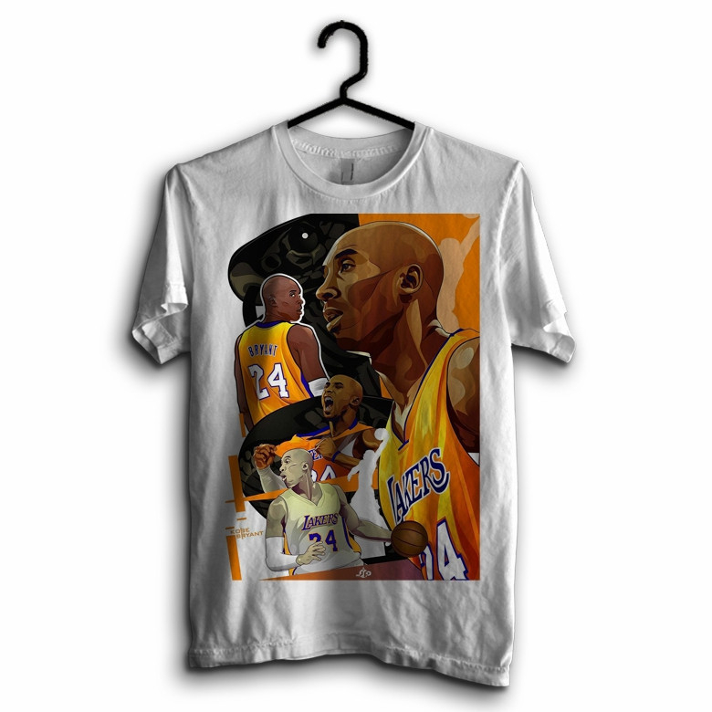 เสื้อยืด KOBE BRYANT 25 เด็กและผู้ใหญ่