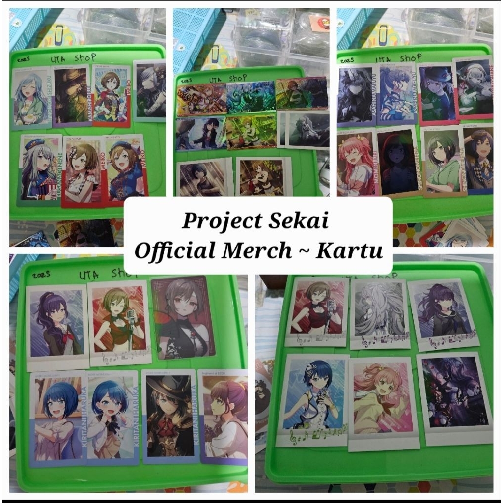 โครงการสินค้าอย่างเป็นทางการ Sekai Vocaloid Epick Card การ์ดเวเฟอร์ Pashakore