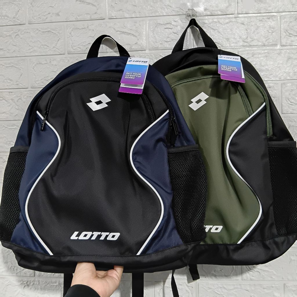 Lotto Carry Backpack Original - กระเป๋าเป้สะพายหลัง Lotto - กระเป๋าเป้สะพายหลัง Lotto | กระเป๋านักเร