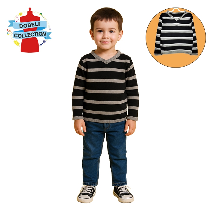 BOYS KNIT OUTERWEAR TOP 2-8 ปี Z-607