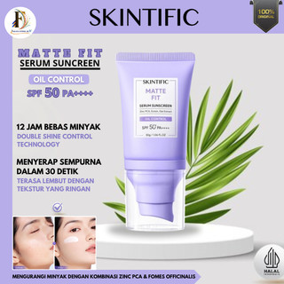 SKINTIFIC Matte Fit Serum Sunscreen SPF50+ PA++++ - 100% Original