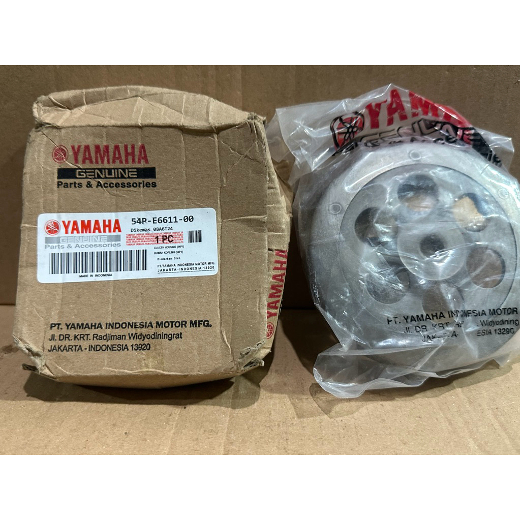 54P BOWL ONLY DOUBLE CAMP CLUTCH HOUSING YAMAHA MIO J SOUL GT X RIDE FINO 115