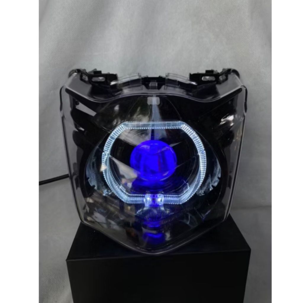 Old Beat คาร์บูเรเตอร์ไฟหน้า Reflector Bild Ala Ala Ala Ala 4.5 นิ้ว Fullset