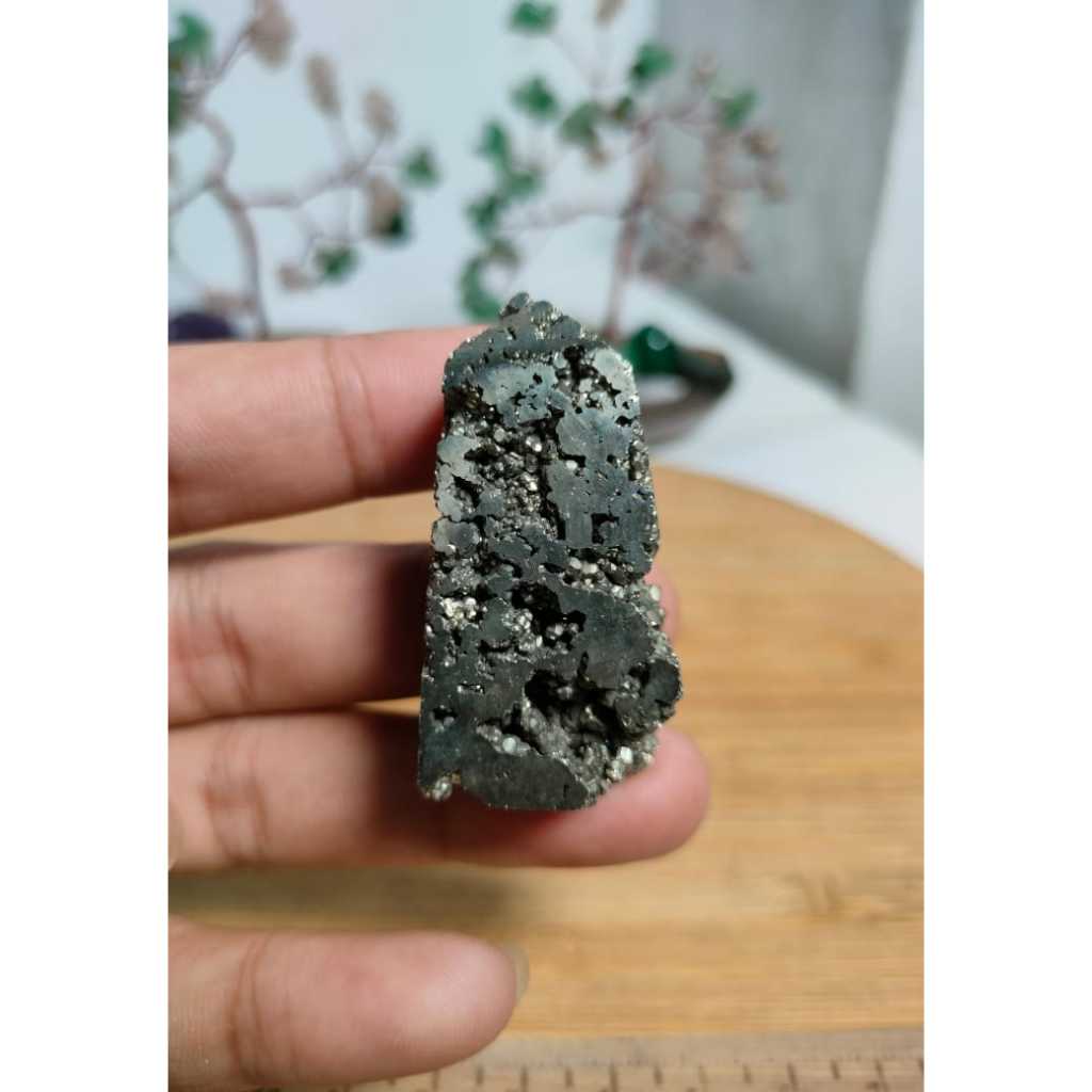 Stone Tower Pyrite Natural Peru Pointer (9)