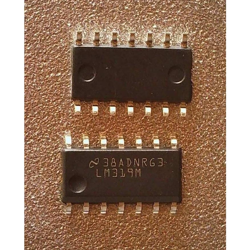 LM319 LM319M LM319MX SOIC-14 การนําโครงสร้างเท็กซัสดั้งเดิม