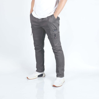 Celana Cargo Pria Panjang Original Folksystem Slim Twill Chino Slimfit