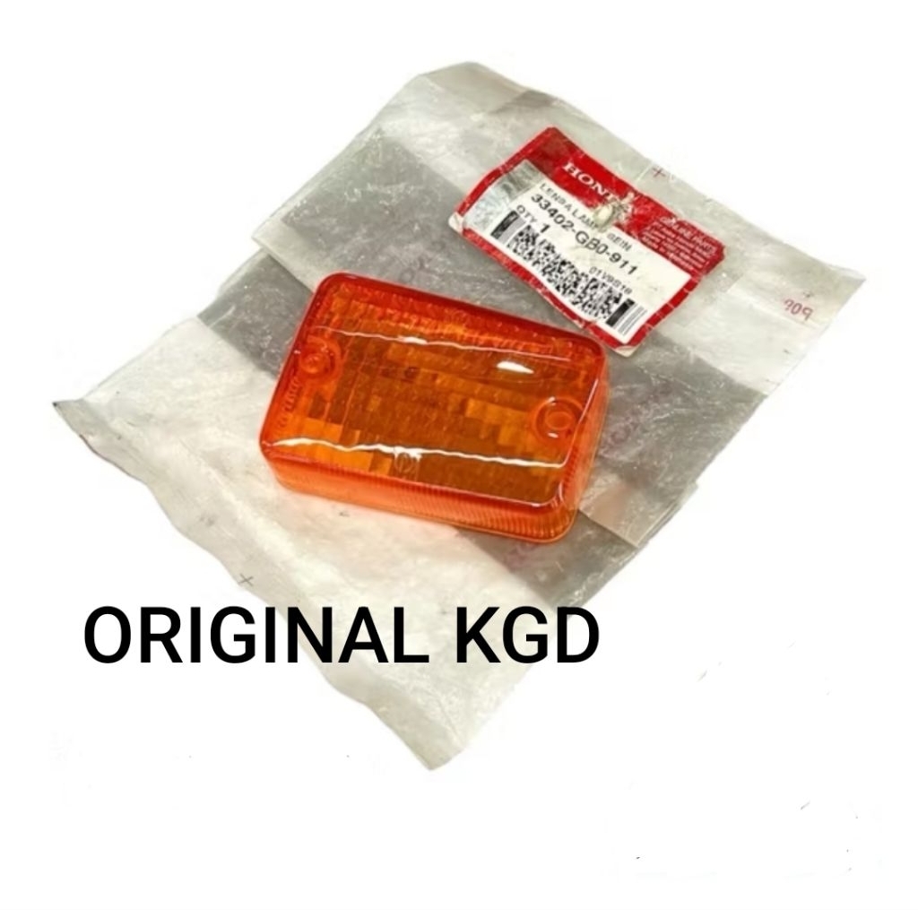 33402-GB0-911Lens winker ไฟเลี้ยว Honda Win100 c700 c800 gl100 KGD เดิม