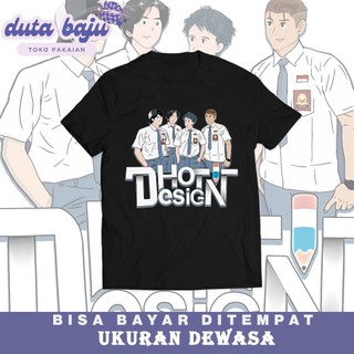 BAJU DEWASA - KAOS ANIMASI DHOT DESIGN - TSHIRT DISTRO PREMIUM LENGAN PENDEK - BISA COD