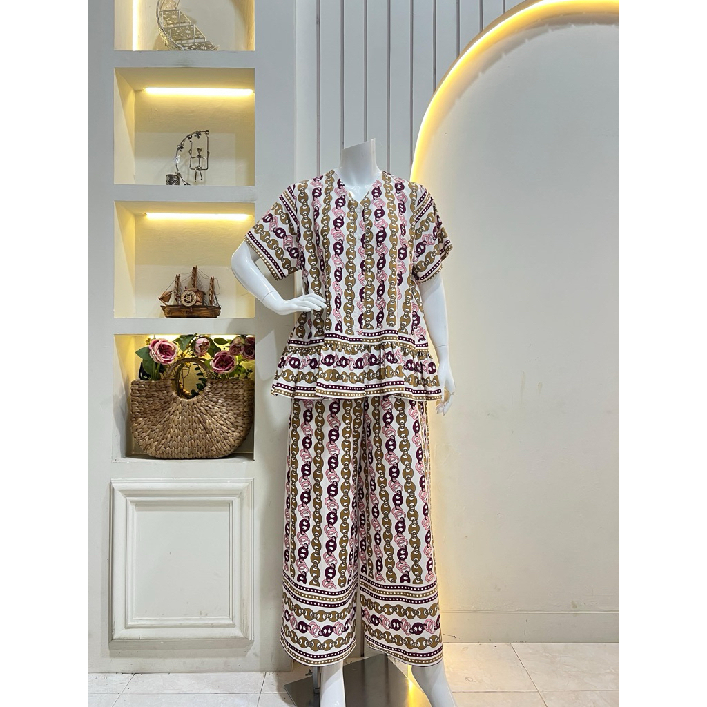 SORAYA RAYON MOTIF ONESET