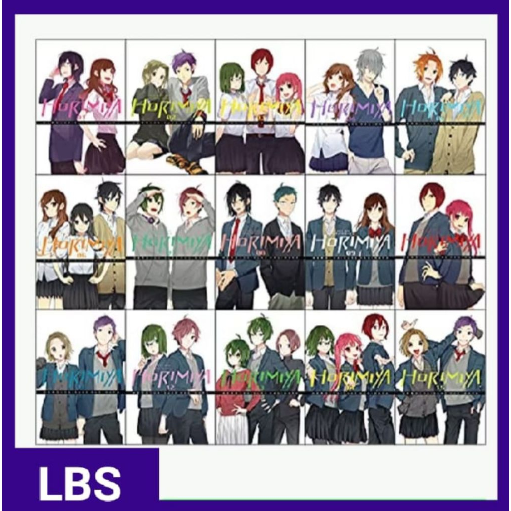 มังงะ Horimiya เล่ม 1-16 (ภาษาอังกฤษ) โดย Hero