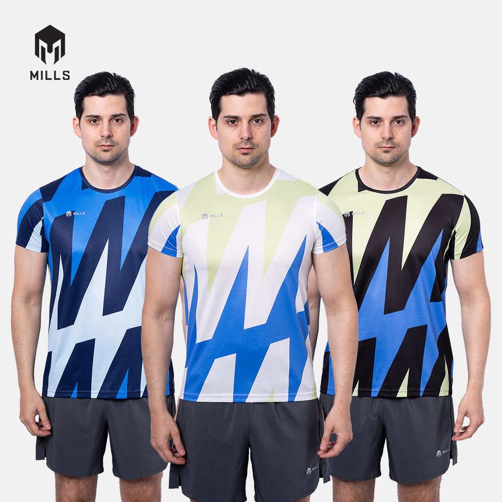 MILLS Running Sportswear ENERCHARGE Running Tshirt Men 00100097