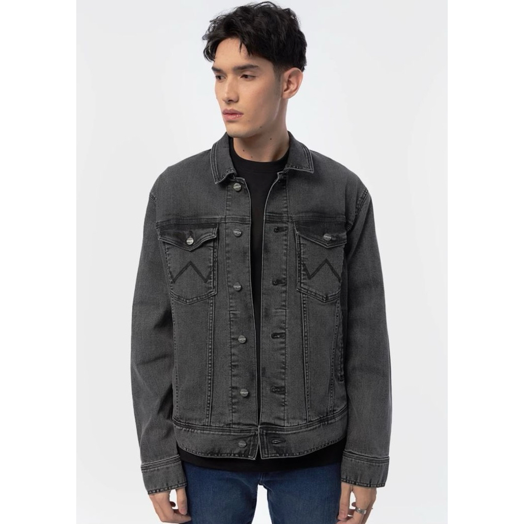 เสื้อแจ็คเก็ตยีนส์ WRGR JC01A24