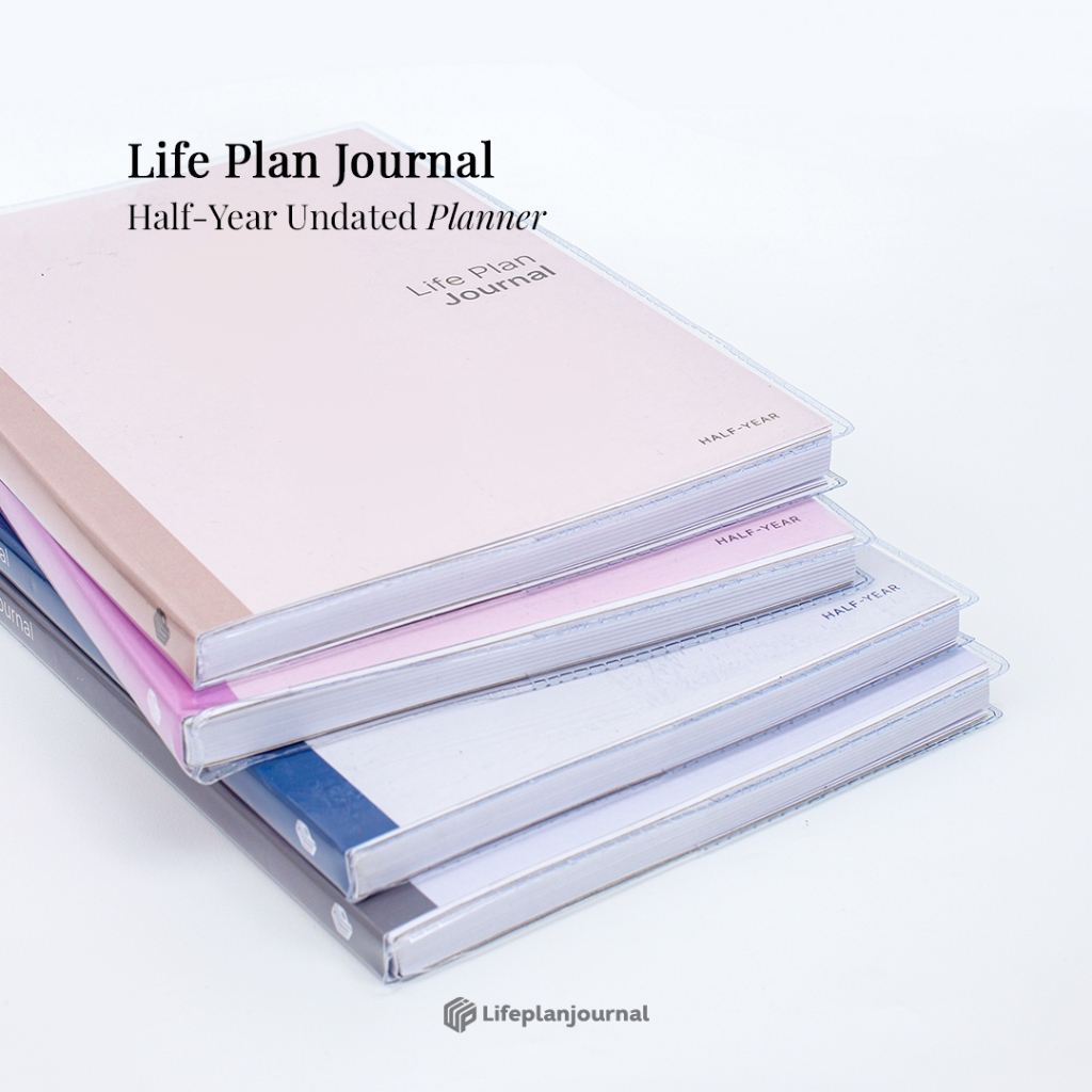 Life Plan Journal - Bundling 2 หนังสือ Undated Planner Half-Year (6 เดือน) - Undated Planner/ปกอ่อน/Agnda