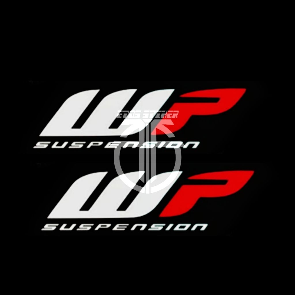 WP SUSPENSION SHOCK สติ๊กเกอร์ตัดสติ๊กเกอร์ usd wp 1 ชิ้น