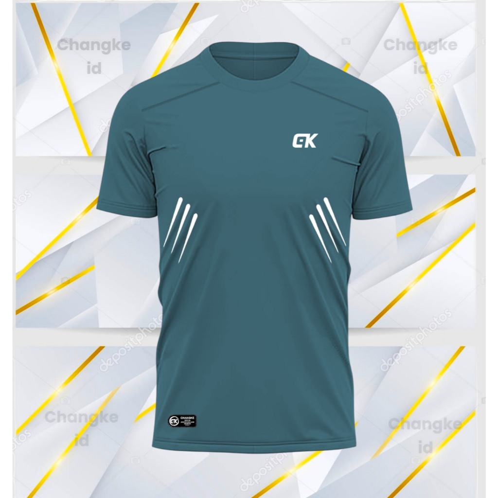 ใหม่ล่าสุดผู้ชายและผู้หญิงกีฬา SLIM FIT GYM SHIRTS SHORT-SLEEVED FITNESS SHIRTS PLAIN SPORTS SHIRTS 