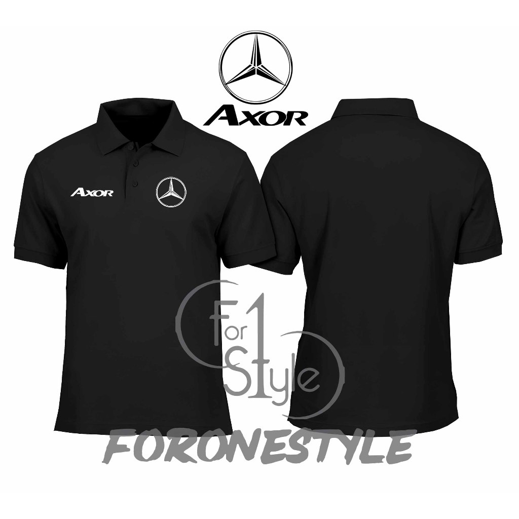 เสื้อโปโล MERCEDES AXOR F1 - MERCEDES AXOR F1 COLLAR POLO - MERCEDES AXOR POLO