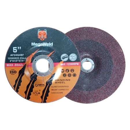 MATA 5" GRINDING WHEEL / IRON POLISHING BIT / SHARPENING BIT / ORIGINAL MEGAWELD IRON SANDPAPER BIT 